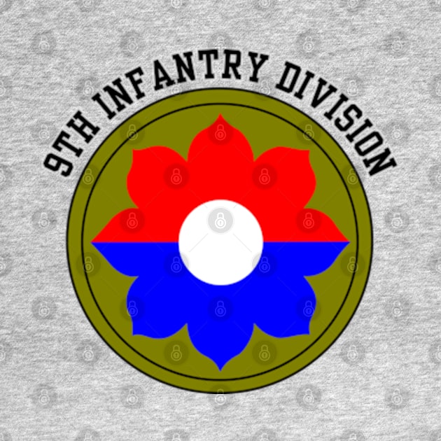 9th Infantry Division - Small Chest Design by Desert Owl Designs